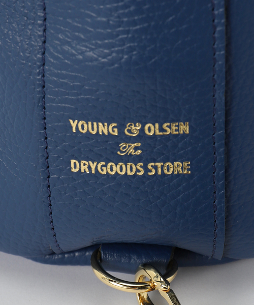 IENA(イエナ)の「YOUNG&OLSEN/ヤングアンドオルセン for IE Sac Marine バッグ(ショルダーバッグ・レディース・ネイビー/ブラウン系その他・FREE)」の12枚目の写真