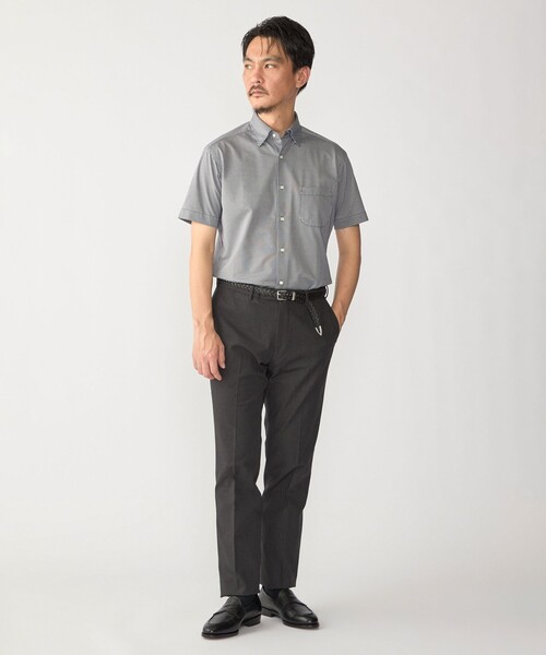 SHIPS(シップス)の「SHIPS:〈FUNCTION〉Albini × RENU(R)半袖 ジャージー ストライプ シャツ(シャツ/ブラウス・メンズ・スカイブルー/ネイビー・SMALL/MEDIUM/LARGE/X-LARGE)」の13枚目の写真