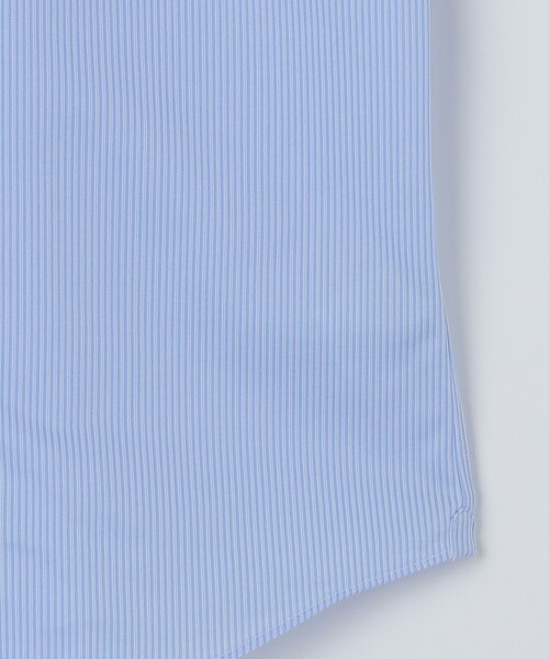 SHIPS(シップス)の「SHIPS:〈FUNCTION〉Albini × RENU(R)半袖 ジャージー ストライプ シャツ(シャツ/ブラウス・メンズ・スカイブルー/ネイビー・SMALL/MEDIUM/LARGE/X-LARGE)」の20枚目の写真