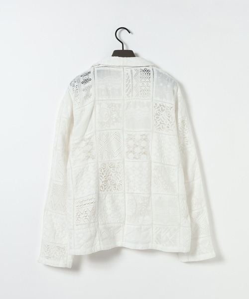 eL(エル)の「【eL】Made in India Patchwork Shirts Jacket/698964(シャツ/ブラウス・レディース・オフホワイト/ブラック・FREE)」の15枚目の写真