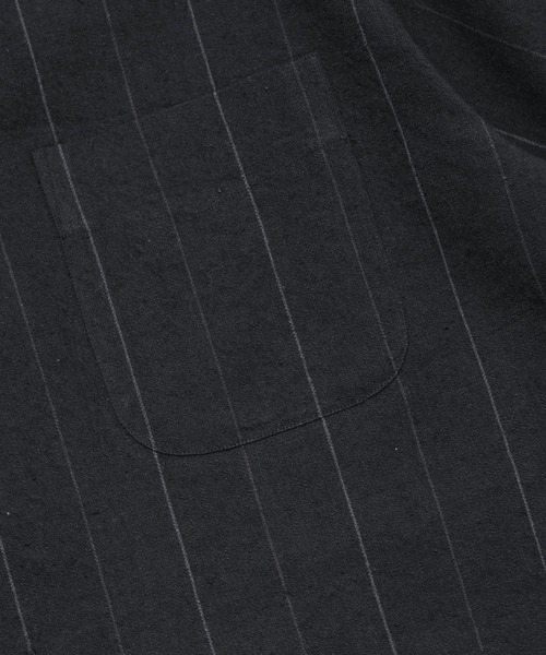 yoko sakamoto(ヨーコサカモト)の「【YOKO SAKAMOTO】 REGULAR COLLAR S/S SHIRT(シャツ/ブラウス・メンズ・ストライプ・MEDIUM)」の3枚目の写真