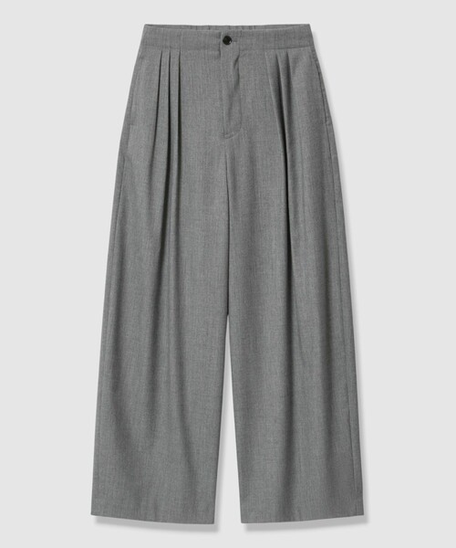allureville(アルアバイル)の「ストレッチメニータックパンツ(その他パンツ・レディース・グレー系その他・1/2)」の6枚目の写真