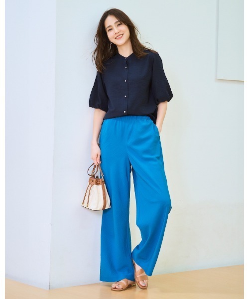 DoCLASSE( ドゥクラッセ)の「【ビューティバイアスパンツNEW/70cm】(その他パンツ・レディース・ブラック/ダークブラウン/ネイビー/ライトグレー/ブルー/グレー/ホワイト/ベージュ・9/7/15 /11/13)」の8枚目の写真