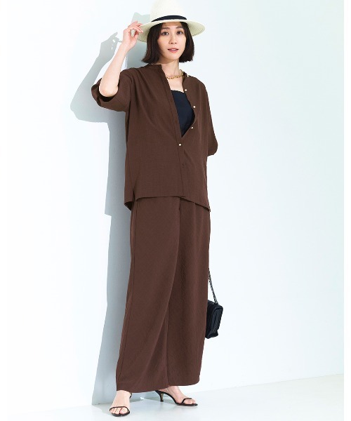 DoCLASSE( ドゥクラッセ)の「【ビューティバイアスパンツNEW/70cm】(その他パンツ・レディース・ブラック/ダークブラウン/ネイビー/ライトグレー/ブルー/グレー/ホワイト/ベージュ・9/7/15 /11/13)」の16枚目の写真