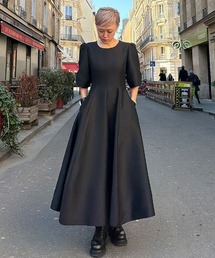 日本製グレイスフルスリーブワンピース