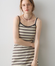 Crisp | border cami onepiece / ボーダーキャミワンピース(ワンピース)