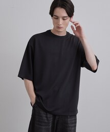 【接触冷感】配色ダンボールカットソー