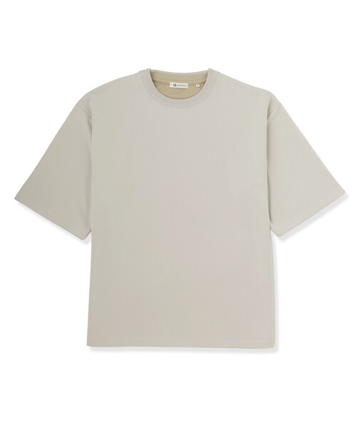 tk.TAKEO KIKUCHI(ティーケータケオキクチ)の「【接触冷感】配色ダンボールカットソー(Tシャツ/カットソー・メンズ・モスグリーン/ブラック/ホワイト・03/02)」の4枚目の写真