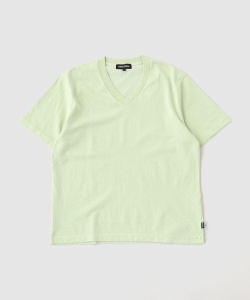 SHELTECH(シェルテック)の「SHELTECH×JOURNAL STANDARD 別注 PIGMENT VネックTシャツ(Tシャツ/カットソー・メンズ・アーミー/ベージュ系その他・LARGE/MEDIUM)」の2枚目の写真