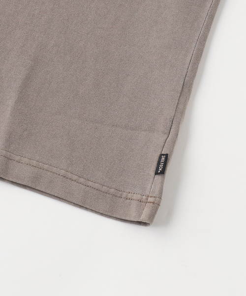 SHELTECH(シェルテック)の「SHELTECH×JOURNAL STANDARD 別注 PIGMENT VネックTシャツ(Tシャツ/カットソー・メンズ・アーミー/ベージュ系その他・LARGE/MEDIUM)」の4枚目の写真