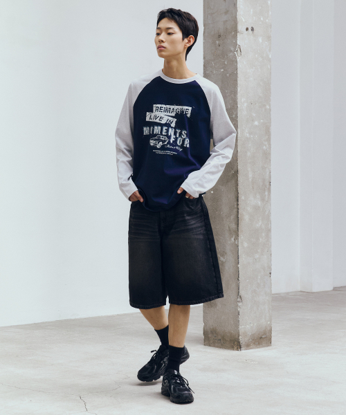 MINDBRIDGE(マインドブリッジ)の「バミューダデニムハーフパンツ - 2カラー(その他パンツ・メンズ・ブラック/インディゴブルー・36/34/32/30)」の10枚目の写真