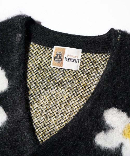 TOWNCRAFT(タウンクラフト)の「TOWNCRAFT / タウンクラフト MOHAIR SHAGGY JACQUARD CARDIGAN モヘア シャギー ジャガード カーディガン(カーディガン/ボレロ・メンズ・その他1/その他2/その他3/ストライプ/レオパード・SMALL/MEDIUM/LARGE)」の17枚目の写真