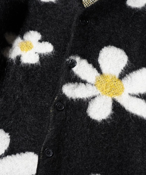 TOWNCRAFT(タウンクラフト)の「TOWNCRAFT / タウンクラフト MOHAIR SHAGGY JACQUARD CARDIGAN モヘア シャギー ジャガード カーディガン(カーディガン/ボレロ・メンズ・その他1/その他2/その他3/ストライプ/レオパード・SMALL/MEDIUM/LARGE)」の18枚目の写真