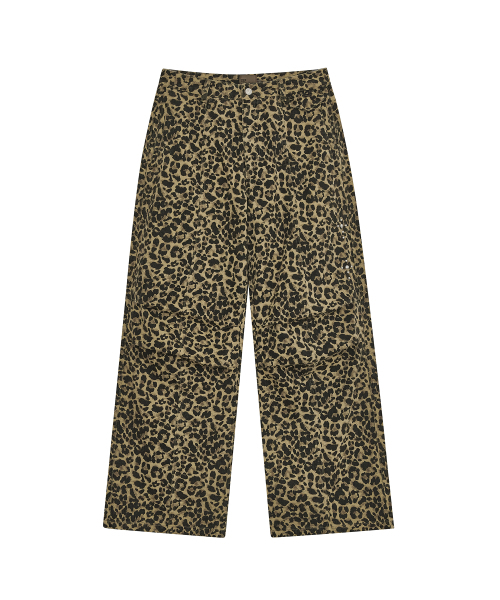 DEFGARMENTS（デフグラメンツ）の「STUD PARACHUTE PANTS [LEOPARD KHAKI]（その他パンツ・レディース・その他・X-SMALL/SMALL/MEDIUM/LARGE）」の8枚目の写真