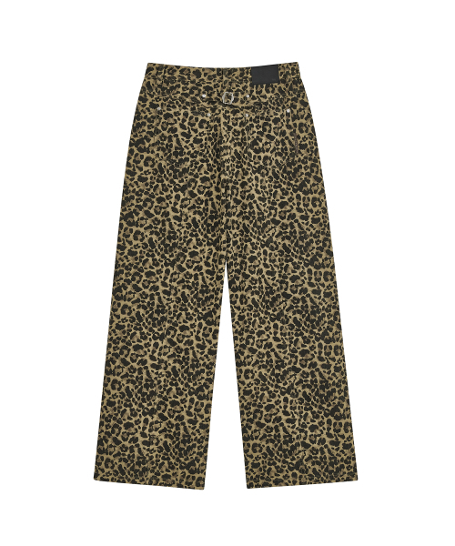 DEFGARMENTS（デフグラメンツ）の「STUD PARACHUTE PANTS [LEOPARD KHAKI]（その他パンツ・レディース・その他・X-SMALL/SMALL/MEDIUM/LARGE）」の9枚目の写真