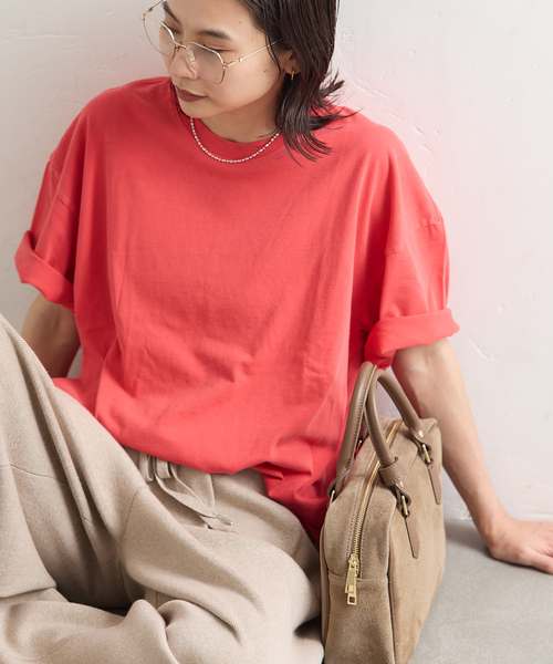 blAnks(ブランクス)の「【BLANKS/ブランクス】 VINTAGE TEE(Tシャツ/カットソー・レディース・レッド/ピンク/イエロー/ブルー/ブラック系その他・MEDIUM)」の5枚目の写真