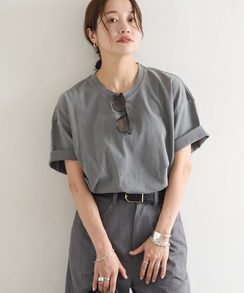 blAnks(ブランクス)の「【BLANKS/ブランクス】 VINTAGE TEE(Tシャツ/カットソー・レディース・レッド/ピンク/イエロー/ブルー/ブラック系その他・MEDIUM)」の9枚目の写真