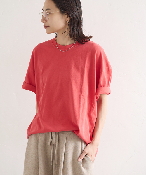 blAnks(ブランクス)の「【BLANKS/ブランクス】 VINTAGE TEE(Tシャツ/カットソー・レディース・レッド/ピンク/イエロー/ブルー/ブラック系その他・MEDIUM)」の12枚目の写真