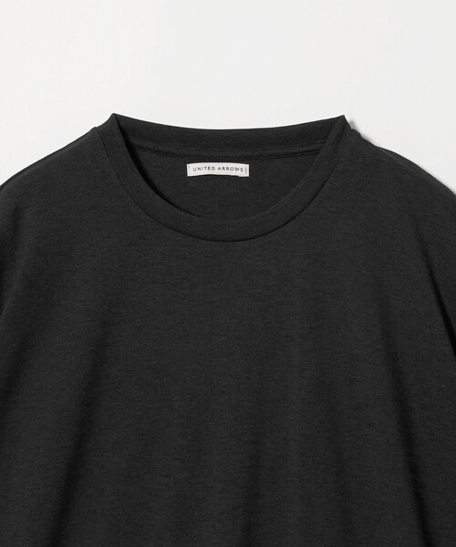 UNITED ARROWS（ユナイテッドアローズ）の「ファンクション Tシャツ 吸水速乾 通気性（Tシャツ/カットソー・メンズ・ダークグレー/ホワイト/ベージュ・S/XL/M/L）」の6枚目の写真