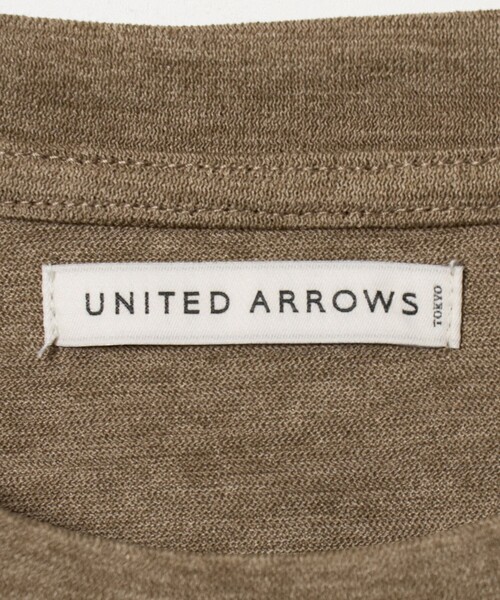UNITED ARROWS（ユナイテッドアローズ）の「ファンクション Tシャツ 吸水速乾 通気性（Tシャツ/カットソー・メンズ・ダークグレー/ホワイト/ベージュ・S/XL/M/L）」の12枚目の写真