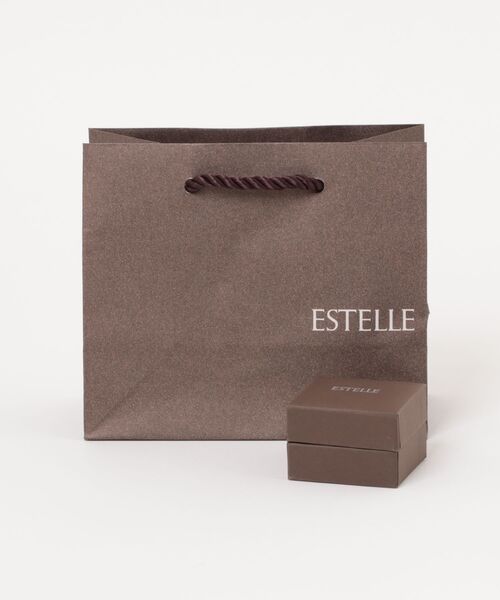 ESTELLE(エステール)の「K10 イエローゴールド サファイア ムーン ピアス ESTELLE/エステール WEB限定(ピアス(両耳用)・レディース・イエローゴールド・-)」の10枚目の写真