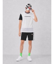 DECEMBERMAY（ディセンバーメイ）の「Mesh-paneled mock neck（Tシャツ/カットソー）」