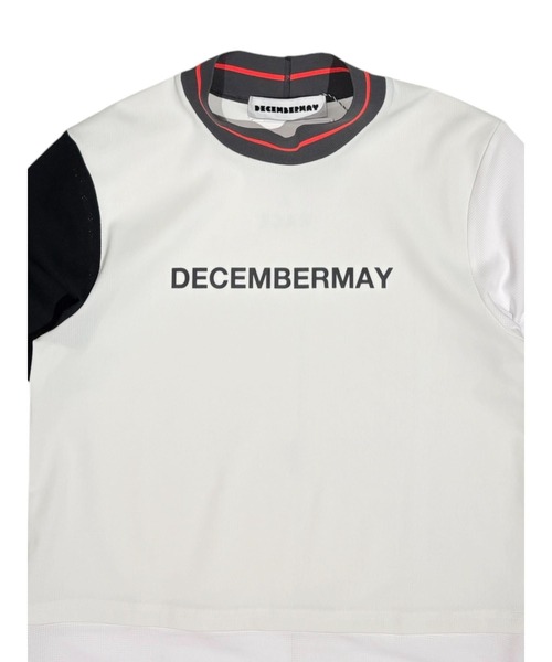 DECEMBERMAY(ディセンバーメイ)の「Mesh-paneled mock neck(Tシャツ/カットソー・メンズ・ホワイト/ブルー/ブラック/ベージュ・MEDIUM/LARGE/X-LARGE)」の15枚目の写真