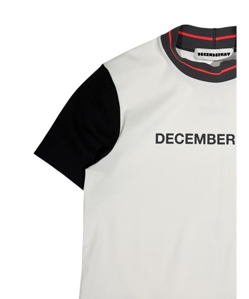 DECEMBERMAY(ディセンバーメイ)の「Mesh-paneled mock neck(Tシャツ/カットソー・メンズ・ホワイト/ブルー/ブラック/ベージュ・MEDIUM/LARGE/X-LARGE)」の16枚目の写真