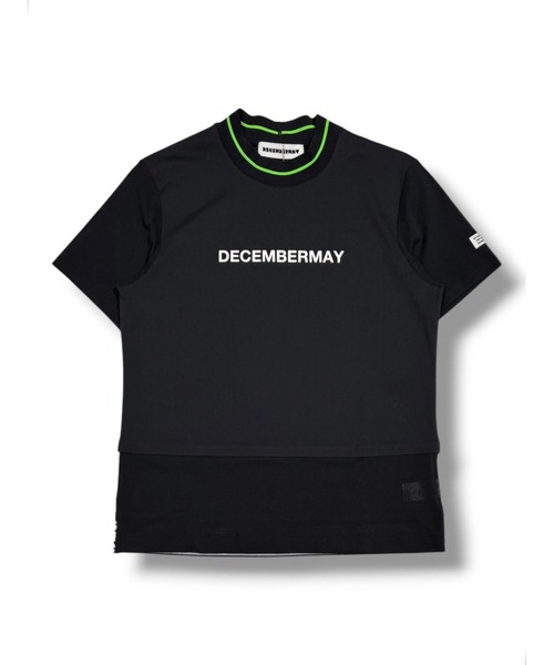 DECEMBERMAY(ディセンバーメイ)の「Mesh-paneled mock neck(Tシャツ/カットソー・メンズ・ホワイト/ブルー/ブラック/ベージュ・MEDIUM/LARGE/X-LARGE)」の8枚目の写真