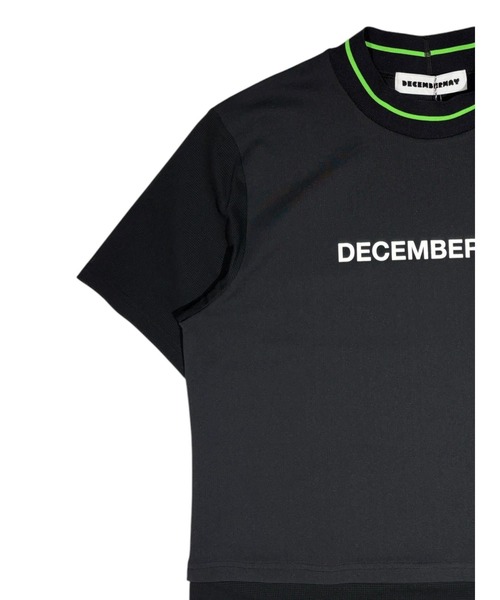 DECEMBERMAY(ディセンバーメイ)の「Mesh-paneled mock neck(Tシャツ/カットソー・メンズ・ホワイト/ブルー/ブラック/ベージュ・MEDIUM/LARGE/X-LARGE)」の20枚目の写真