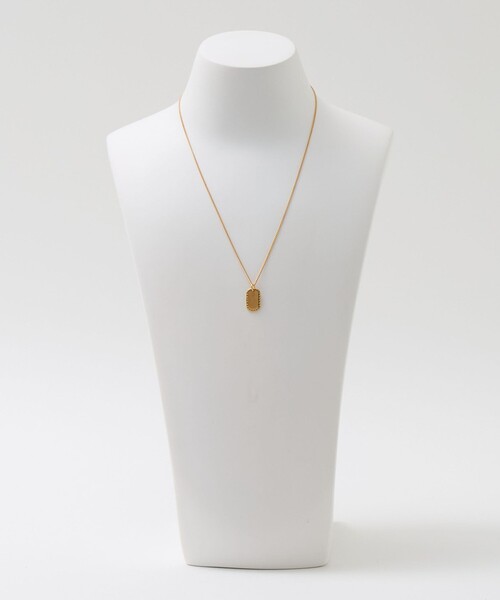 Steven Alan(スティーブンアラン)の「<END CUSTOM JEWELLERS × Steven Alan> DOGTAG NECKLACE G/ネックレス(ネックレス・メンズ・ゴールド・FREE)」の11枚目の写真