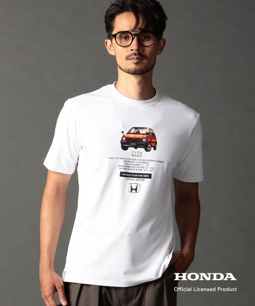 NICOLE CLUB FOR MEN(ニコルクラブフォーメン)の「【HONDA】コラボTシャツ(Tシャツ/カットソー・メンズ・その他5/その他4/その他2/その他3・L/M/XL/XXL)」の1枚目の写真