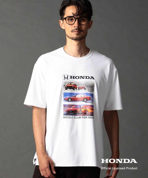 NICOLE CLUB FOR MEN(ニコルクラブフォーメン)の「【HONDA】コラボTシャツ(Tシャツ/カットソー・メンズ・その他5/その他4/その他2/その他3・L/M/XL/XXL)」の4枚目の写真