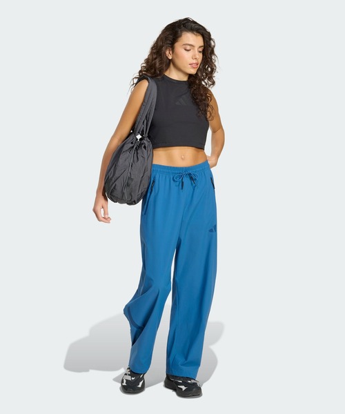 adidas(アディダス)の「アディダス Z.N.E. ウーブン パンツ / アディダス adidas(その他パンツ・レディース・ブルー・X-SMALL/X-LARGE/XX-LARGE/LARGE/SMALL/MEDIUM)」の4枚目の写真