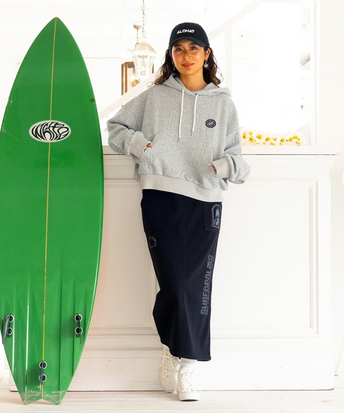 Kahiko(カヒコ)の「【Kahiko】SURF&Palms モニスフーディー(パーカー・レディース・ホワイト/グレー/ベージュ・FREE)」の11枚目の写真
