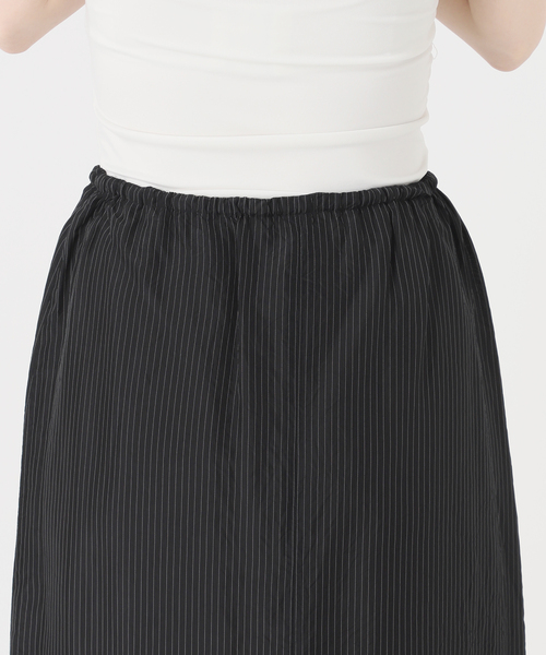 ARCHIVE STANCE(アーカイブスタンス)の「【ARCHIVE STANCE/アーカイブスタンス】washed stripe frill skirt(スカート・レディース・ブラック・FREE)」の15枚目の写真
