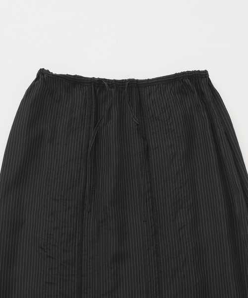 ARCHIVE STANCE(アーカイブスタンス)の「【ARCHIVE STANCE/アーカイブスタンス】washed stripe frill skirt(スカート・レディース・ブラック・FREE)」の18枚目の写真
