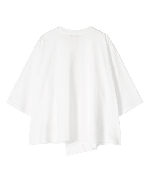 ZUCCa(ズッカ)の「(S)FLAP T(Tシャツ/カットソー・レディース・ブラック/ホワイト・M size)」の4枚目の写真