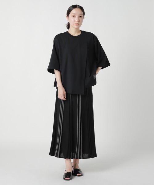 ZUCCa(ズッカ)の「(S)FLAP T(Tシャツ/カットソー・レディース・ブラック/ホワイト・M size)」の9枚目の写真