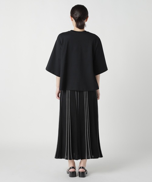 ZUCCa(ズッカ)の「(S)FLAP T(Tシャツ/カットソー・レディース・ブラック/ホワイト・M size)」の11枚目の写真