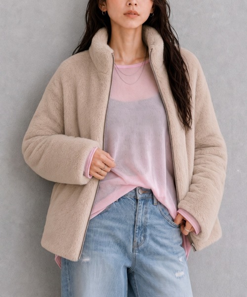 モデル身長：158cm
着用サイズ：FREE