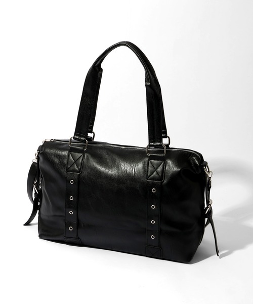 MUCENT(ムセント)の「【MUCENT/ムセント】PRIME WRINKLE LEATHER TOTE BAG/プライムリンクルレザー トートバッグ(トートバッグ・レディース・ブラック・FREE)」の7枚目の写真