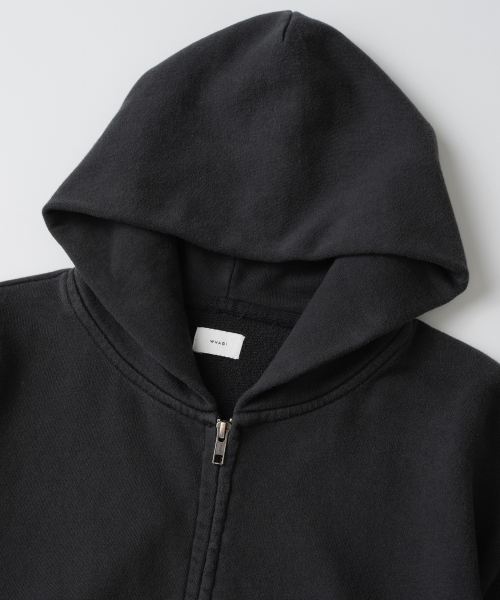 WHAGI(ワギ)の「Vintage Zip Sweat Hoodie (Vintage Black)(パーカー・メンズ・その他・SMALL/MEDIUM/LARGE)」の3枚目の写真