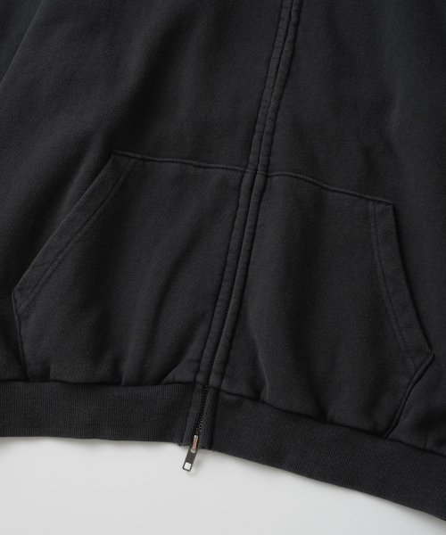 WHAGI(ワギ)の「Vintage Zip Sweat Hoodie (Vintage Black)(パーカー・メンズ・その他・SMALL/MEDIUM/LARGE)」の5枚目の写真