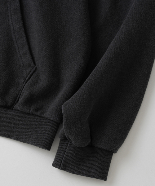 WHAGI(ワギ)の「Vintage Zip Sweat Hoodie (Vintage Black)(パーカー・メンズ・その他・SMALL/MEDIUM/LARGE)」の6枚目の写真