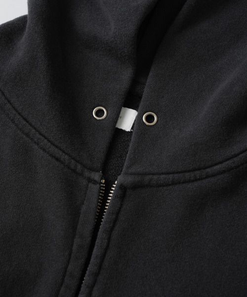 WHAGI(ワギ)の「Vintage Zip Sweat Hoodie (Vintage Black)(パーカー・メンズ・その他・SMALL/MEDIUM/LARGE)」の7枚目の写真
