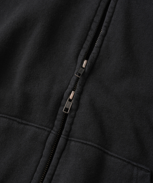 WHAGI(ワギ)の「Vintage Zip Sweat Hoodie (Vintage Black)(パーカー・メンズ・その他・SMALL/MEDIUM/LARGE)」の8枚目の写真