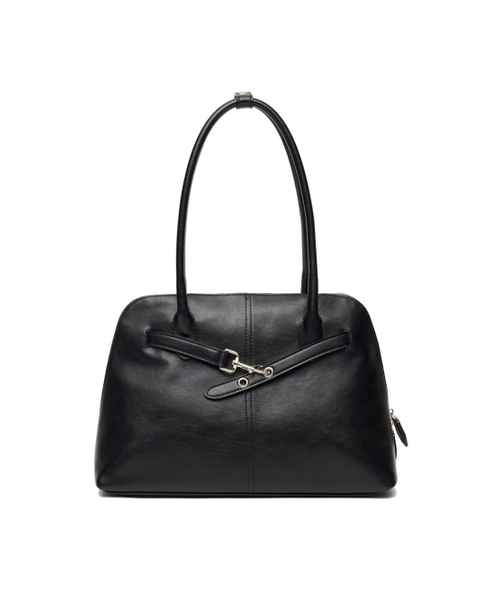 DENU（デヌ）の「[アウトレット]NOA BAG [ブラックシルバー]（ショルダーバッグ・レディース・ブラック×シルバー・FREE）」の3枚目の写真