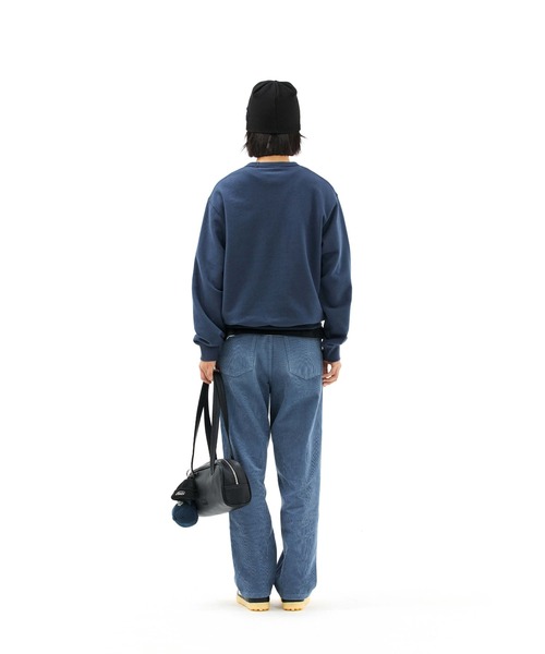 EMIS(イミス)の「GRAIN LONG HANDLE SHOULDER BAG(ショルダーバッグ・レディース・ブラック/ブラウン/ブルー・FREE)」の8枚目の写真