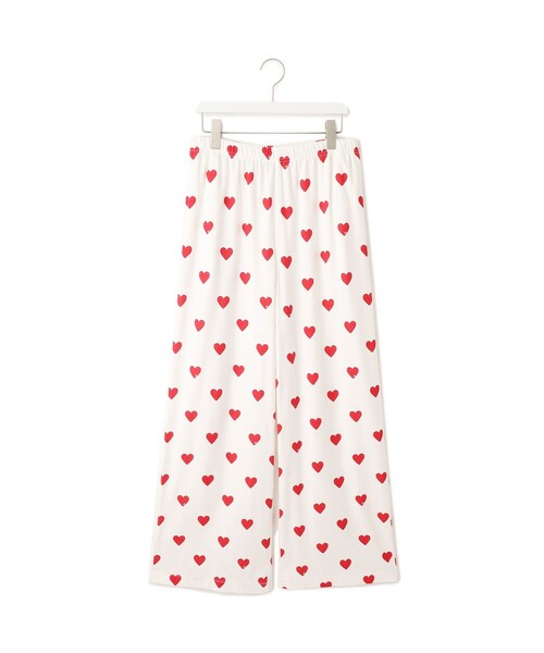 PETIT BATEAU(プチバトー)の「【WEB限定】・【PETIT BATEAU pour ADAM ET ROPE'】別注ハートプリントパジャマ(ルームウェア/パジャマ・レディース・レッド/ネイビー・FREE)」の21枚目の写真